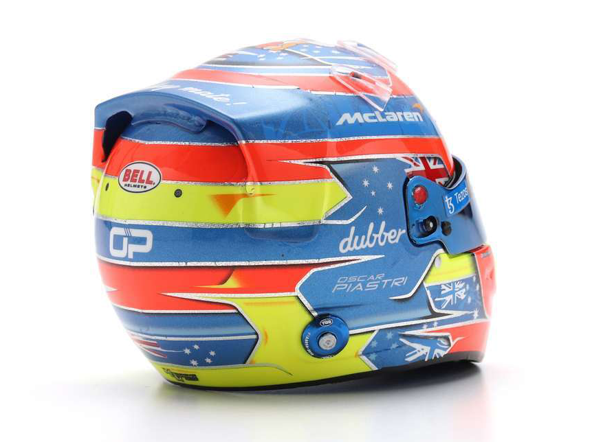 Oscar Piastri McLaren F1 Australian GP 2023 Helmet - 1:5 Scale