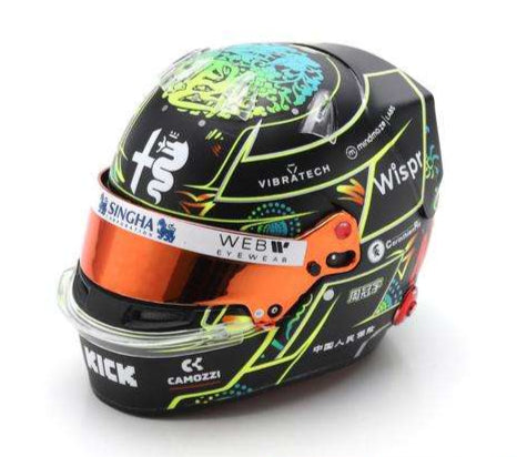 Guanyu Zhou F1 Australian GP 2023 Helmet 1:5 Scale Spark Resin Replica-Spark-Diecast Model Centre