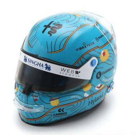 Valtteri Bottas F1 Belgian GP 2023 Helmet 1:5 Scale Spark Resin Replica-Spark-Diecast Model Centre
