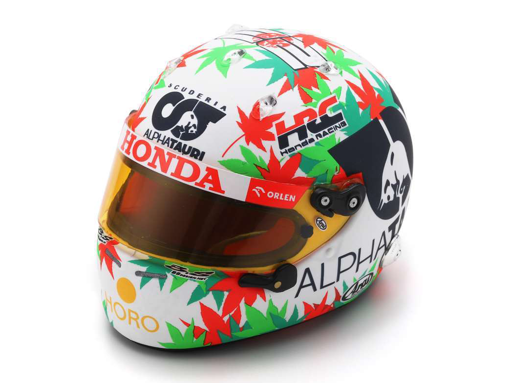 Yuki Tsunoda AlphaTauri F1 Italian GP 2023 - 1:5 Scale Replica Helmet
