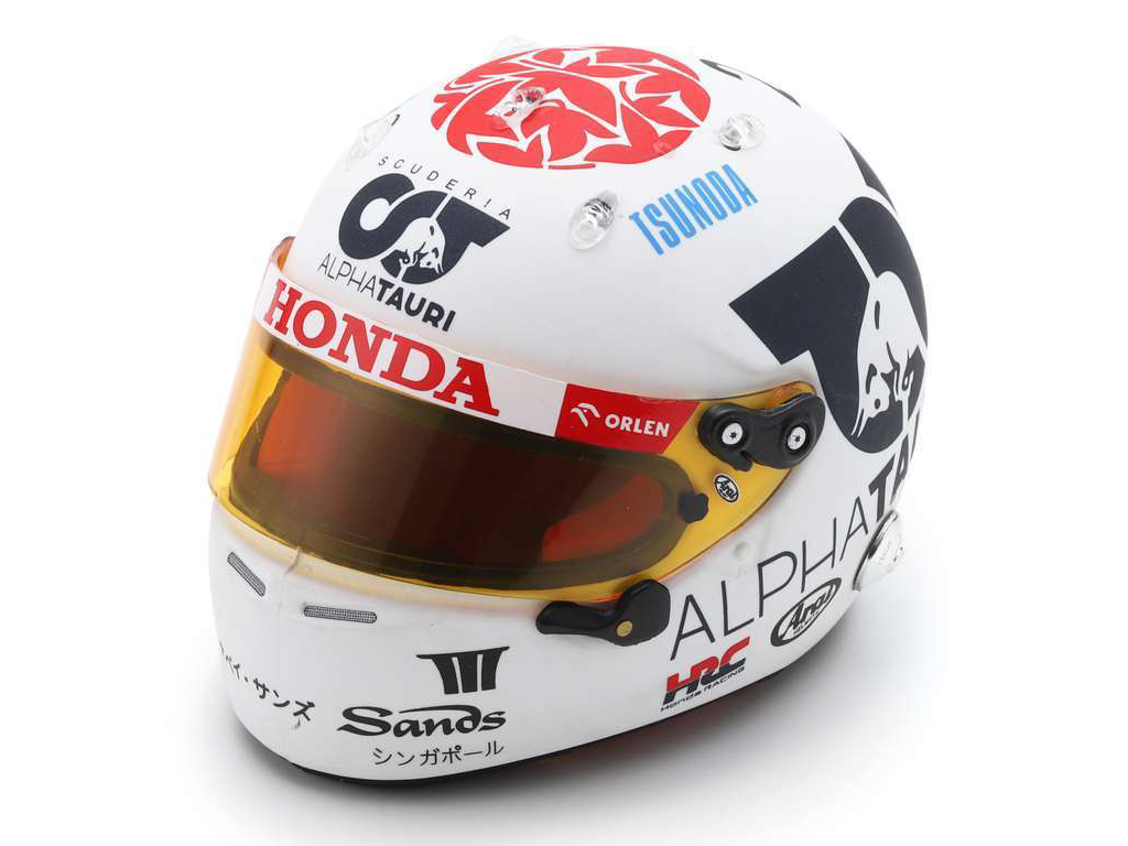 Yuki Tsunoda AlphaTauri F1 Japanese GP 2023 Helmet - 1:5 Scale