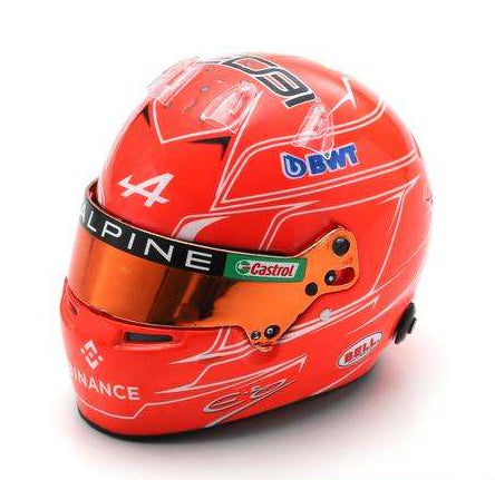 Esteban Ocon F1 2023 Season Update Helmet 1:5 Scale Spark Resin Replica-Spark-Diecast Model Centre