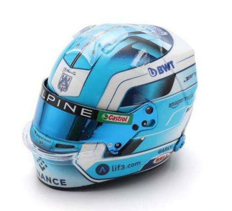 Pierre Gasly F1 2024 Helmet 1:5 Scale Spark Resin Replica-Spark-Diecast Model Centre