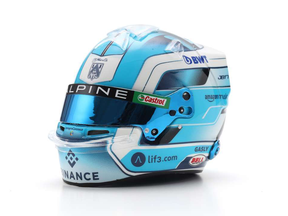 Pierre Gasly F1 2024 - 1:5 Scale Replica Helmet