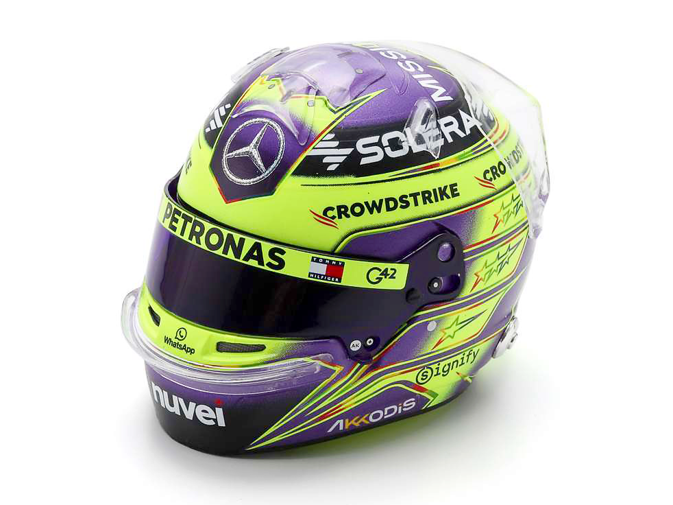 Lewis Hamilton F1 British GP 2024 - 1:5 Scale Replica Helmet