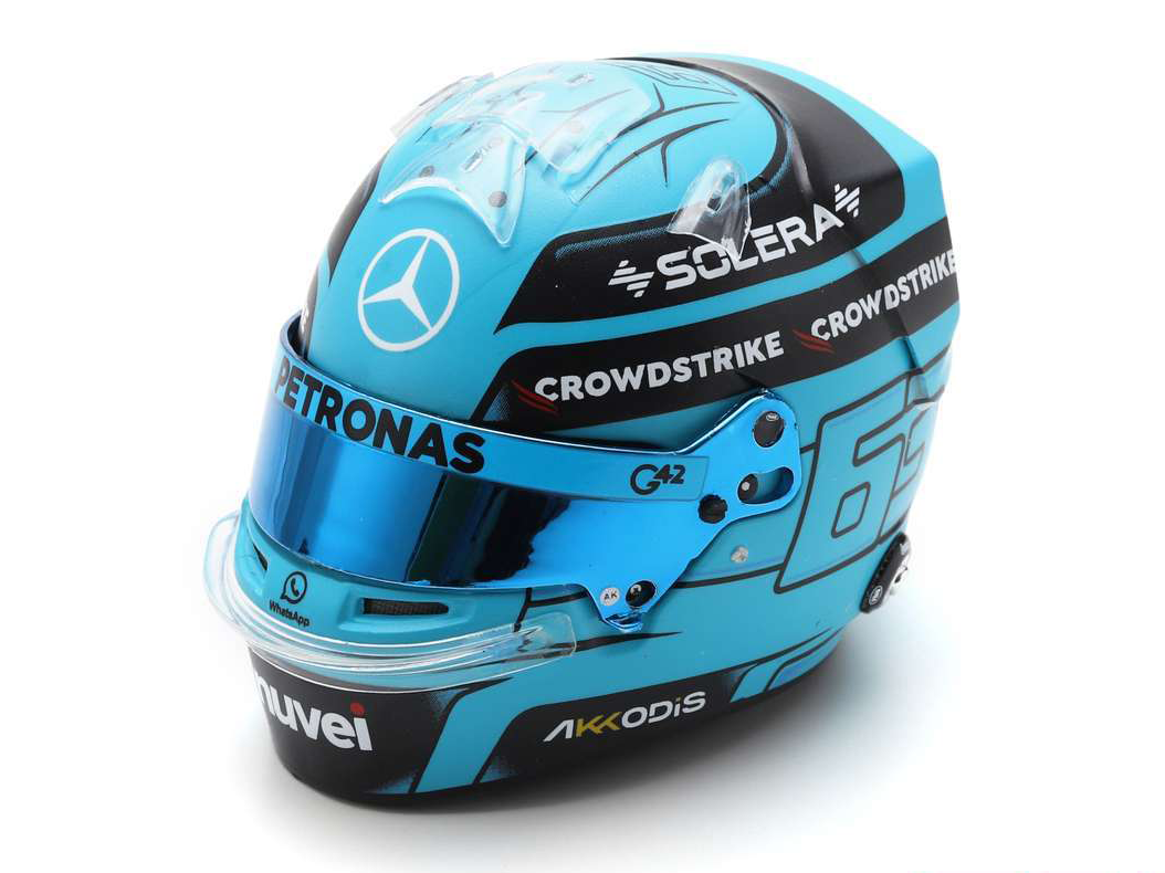 George Russell F1 2024 - 1:5 Scale Replica Helmet