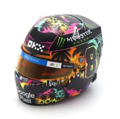 Oscar Piastri F1 Miami GP 2024 - 1:5 Scale Replica Helmet