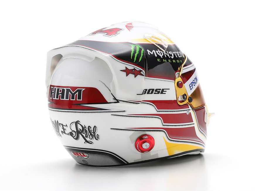 Lewis Hamilton F1 United Sates GP 2015 World Champion - 1:5 Scale Replica Helmet