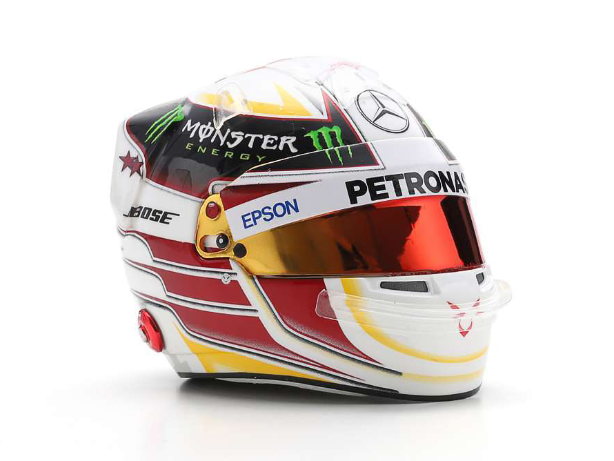 Lewis Hamilton F1 United Sates GP 2015 World Champion - 1:5 Scale Replica Helmet