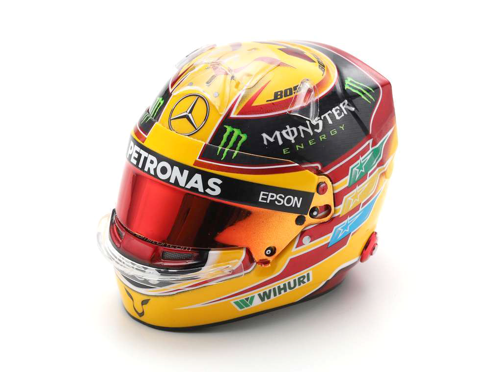 Lewis Hamilton F1 Mexican GP 2017 World Champion - 1:5 Scale Replica Helmet