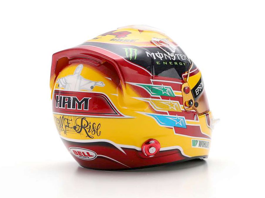 Lewis Hamilton F1 Mexican GP 2017 World Champion - 1:5 Scale Replica Helmet