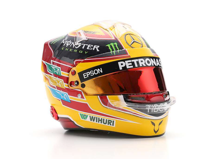 Lewis Hamilton F1 Mexican GP 2017 World Champion - 1:5 Scale Replica Helmet