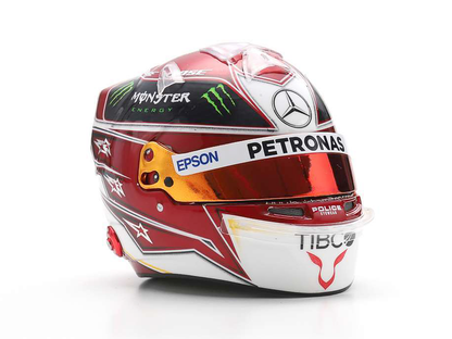 Lewis Hamilton F1 United States GP 2019 World Champion - 1:5 Scale Replica Helmet