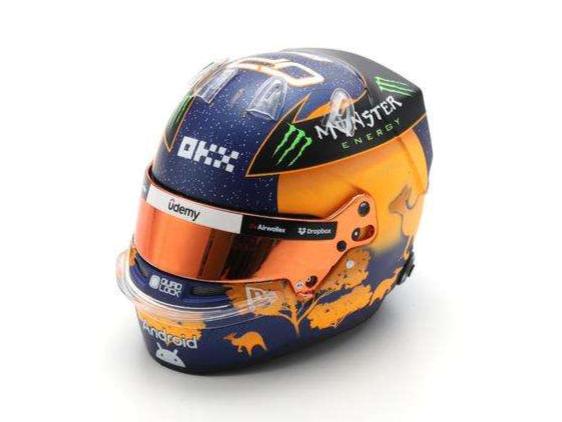 Oscar Piastri F1 Australian GP 2024 1:5 Scale Replica Helmet