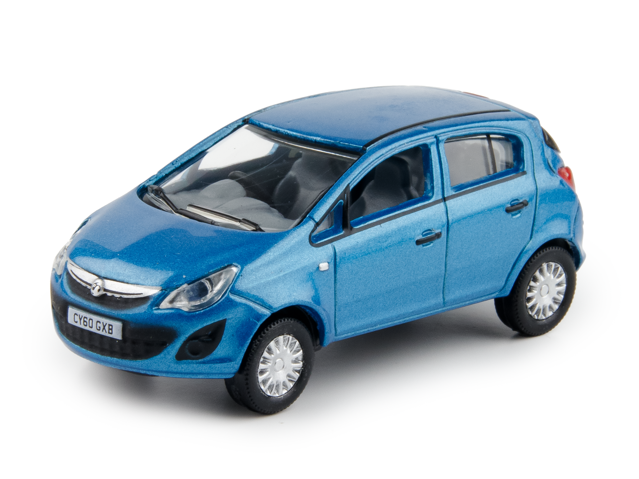 Vauxhall Corsa Oriental Blue - 1:76 Scale Diecast Model Car