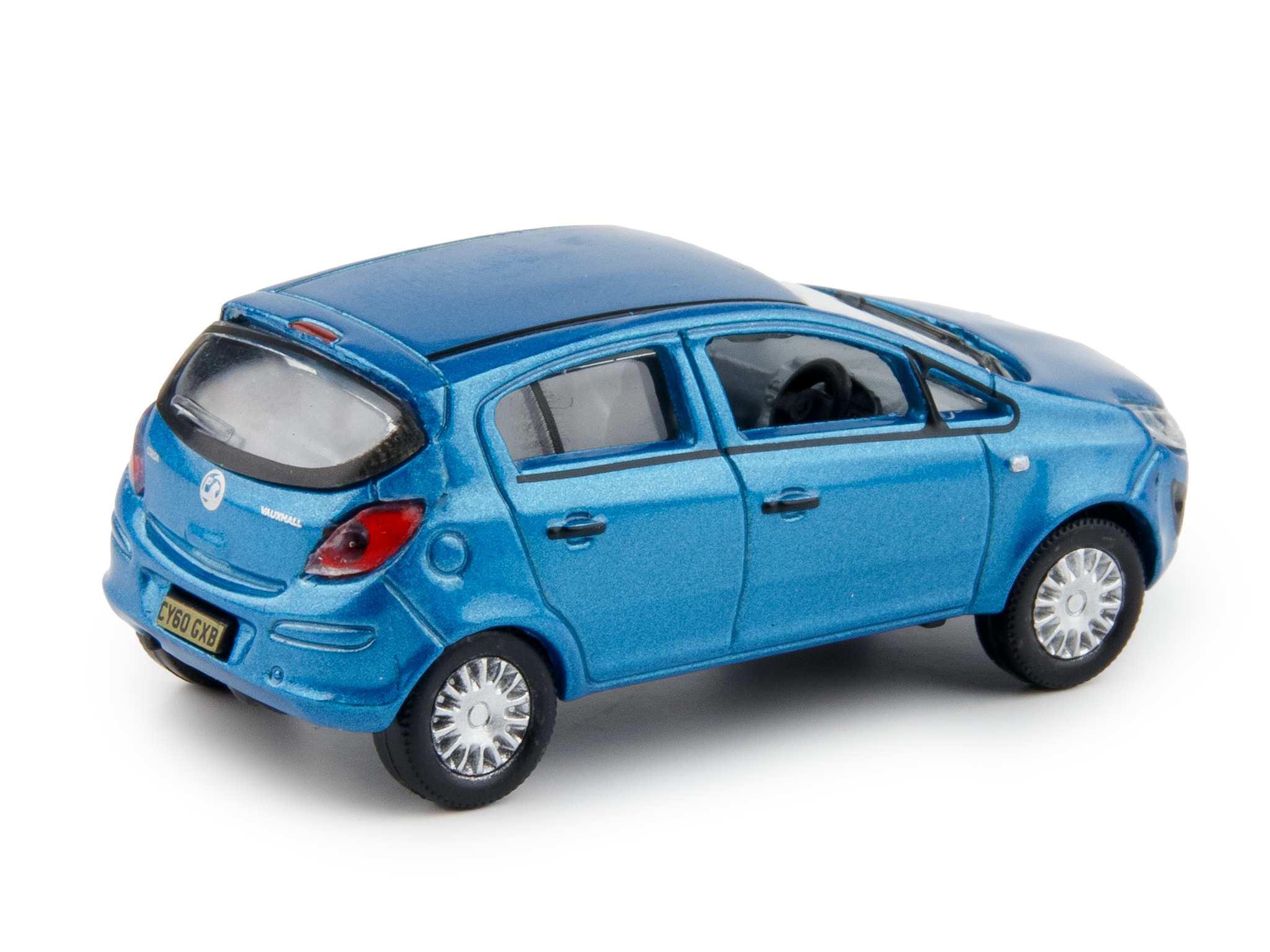 Vauxhall Corsa Oriental Blue - 1:76 Scale Diecast Model Car