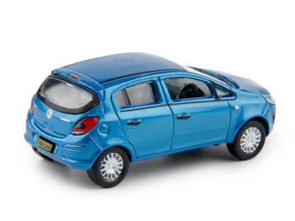 Vauxhall Corsa Oriental Blue - 1:76 Scale Model Car