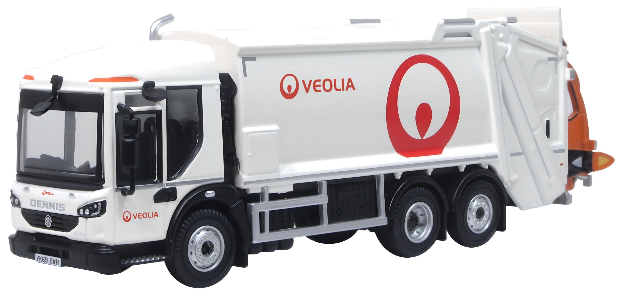 Dennis Eagle Olympus Refuse Truck Veolia - 1:76 Scale