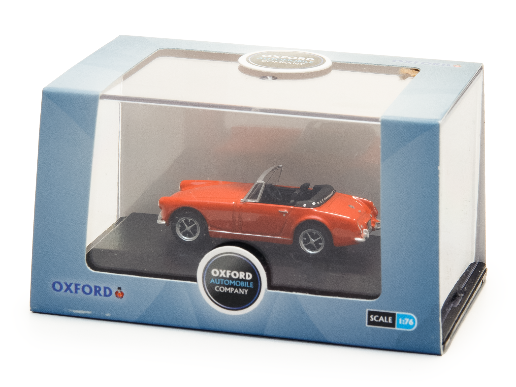 MG Midget Mk3 Blaze Orange - 1:76 Scale Model Car