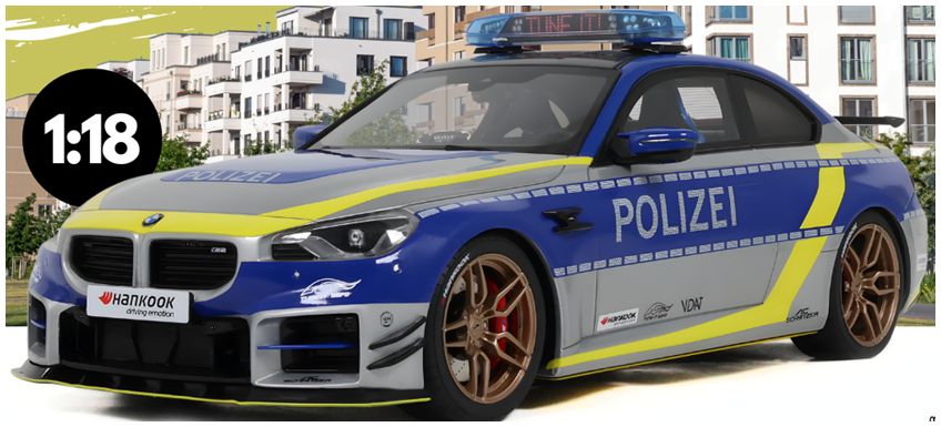 AC Schnitzer ACS2 Sport Polizei 2024 1:18 Scale GT Spirit Resin Model Car-GT Spirit-Diecast Model Centre