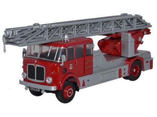 AEC Mercury TL Derbyshire Fire Service 1:76 Scale Diecast Model Fire Engine – Oxford Diecast-Oxford Diecast-Diecast Model Centre