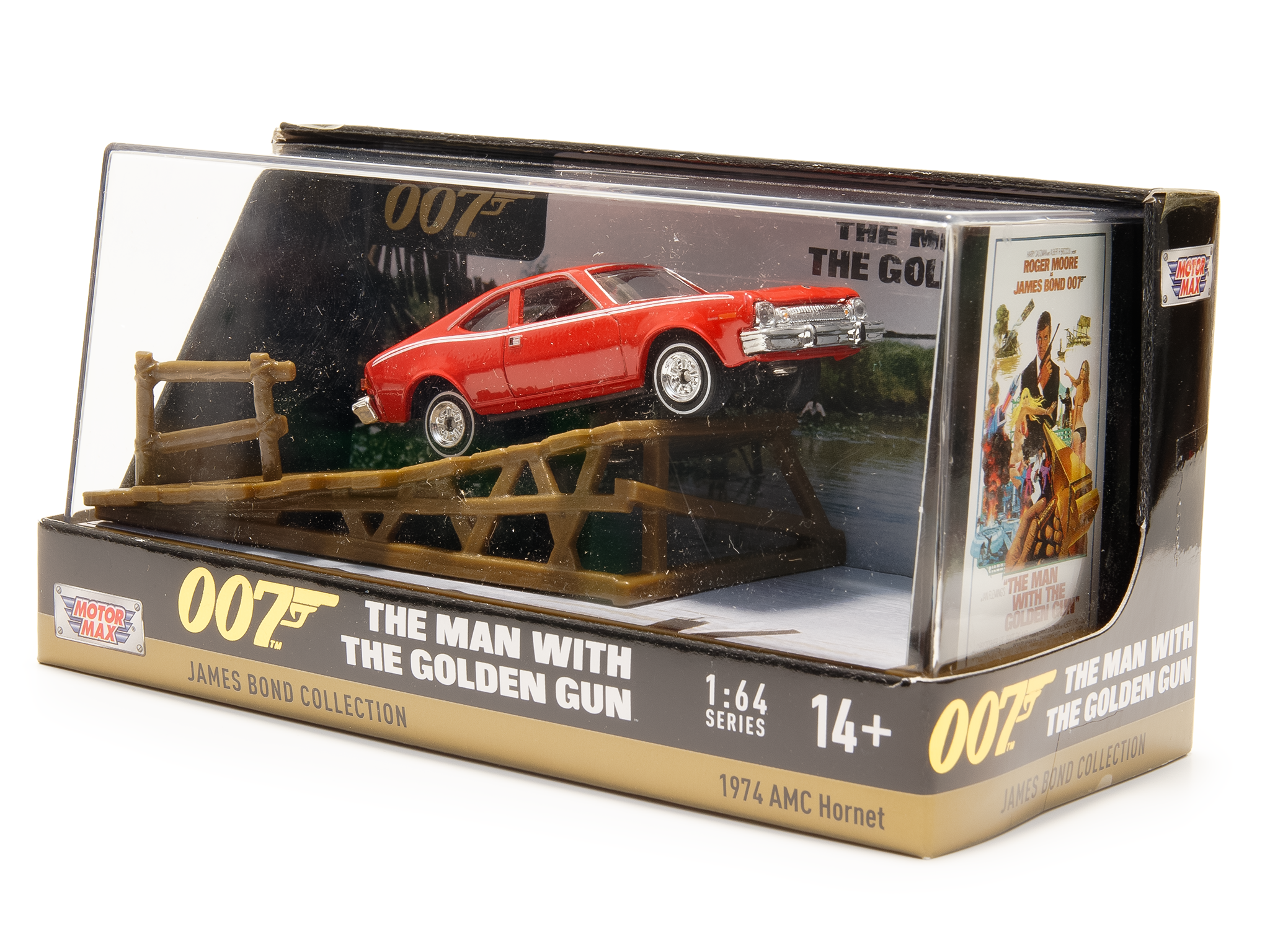 AMC Hornet 1974 The Man With The Golden Gun Bond 60th Anniversary - 1:64 Scale Diorama-Motormax-Diecast Model Centre