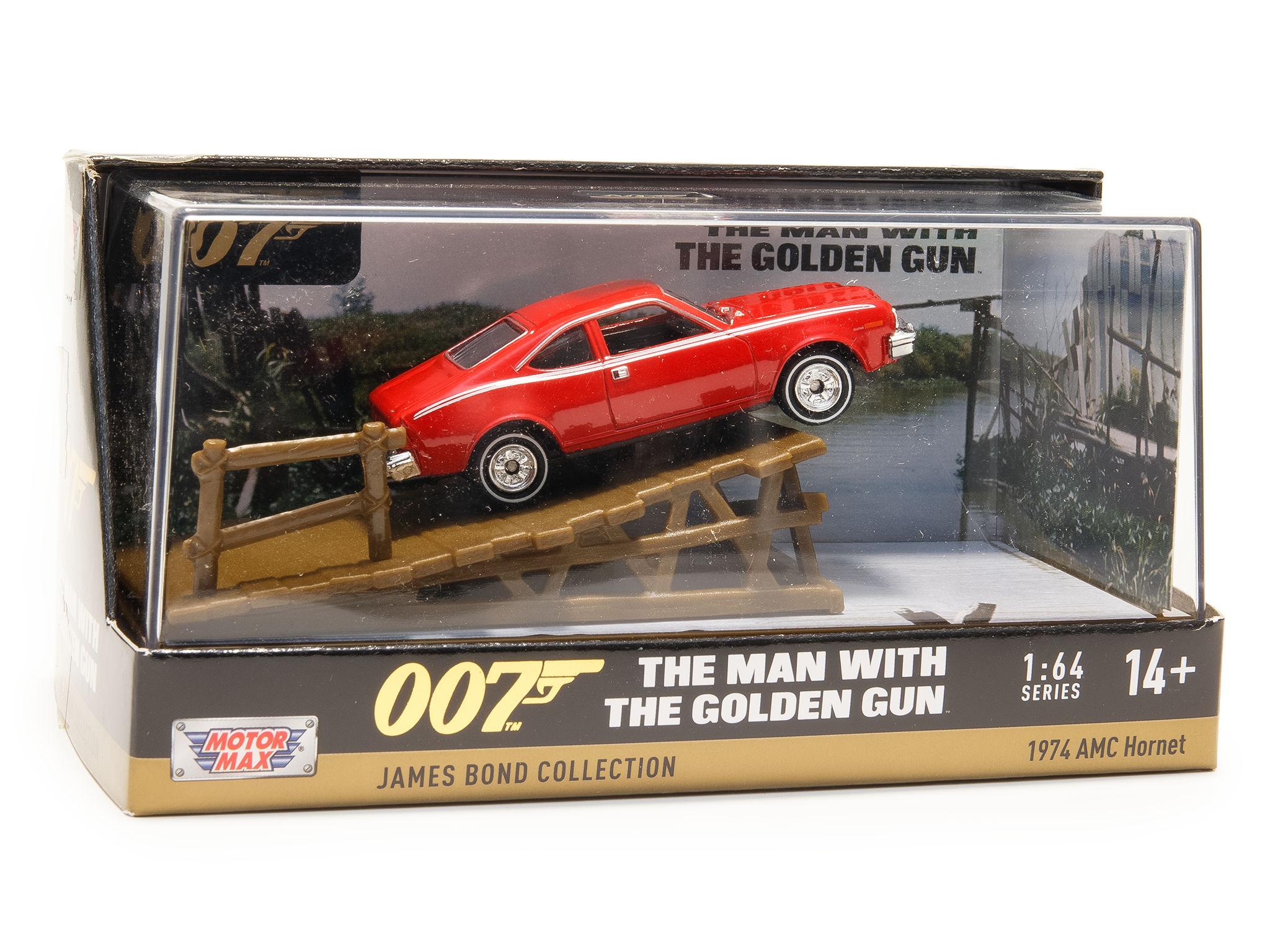 AMC Hornet 1974 The Man With The Golden Gun Bond 60th Anniversary - 1:64 Scale Diorama-Motormax-Diecast Model Centre