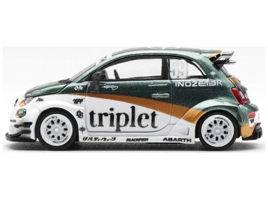 Abarth 595 LB-Works TY Edition (RHD) 1:64 Scale Diecast MPV – MINI GT-MINI GT-Diecast Model Centre