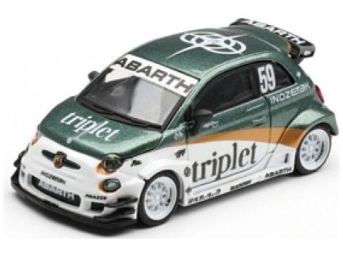Abarth 595 LB-Works TY Edition (RHD) 1:64 Scale Diecast MPV – MINI GT-MINI GT-Diecast Model Centre