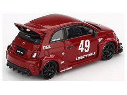 Abarth 595 LB-Works X ABAS Works red - 1:64 Scale Model Car-MINI GT-Diecast Model Centre