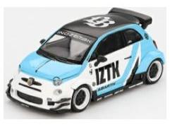 Abarth 595 LB-Works X Abas Works IZTK (LHD) 1:64 Scale MINI GT Diecast Model (Blister Packaging)-MINI GT-Diecast Model Centre