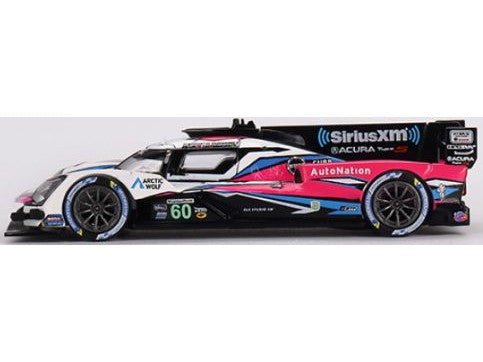 Acura ARX-06 GTP #60 Meyer Shank Racing IMSA Daytona 24H Winner 2023 1:64 Scale Model Car