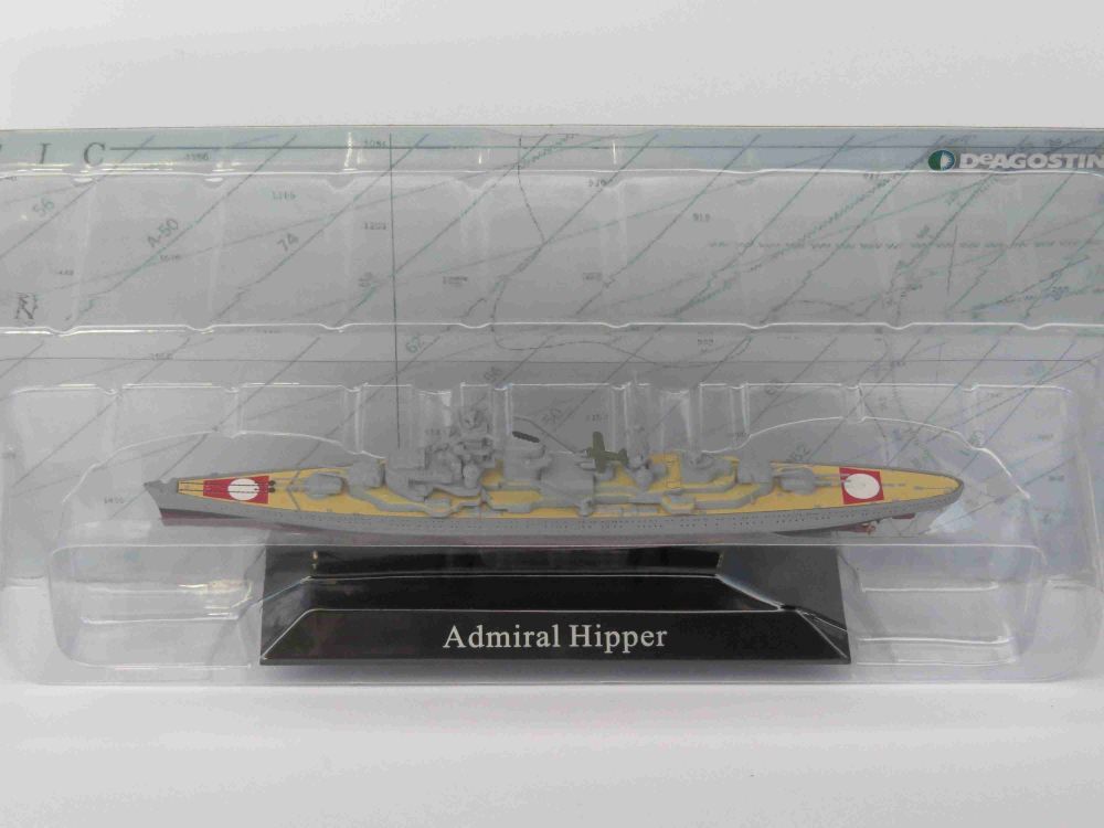 Admiral Hipper Heavy Cruiser 1937 1:1250 Scale Unbranded Diecast Model-Unbranded-Diecast Model Centre
