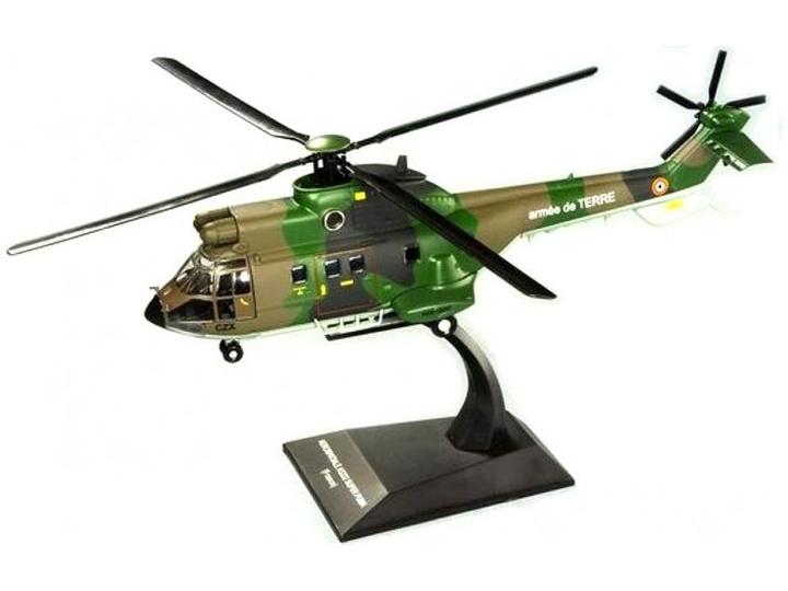 Aerospatiale AS332 Super Puma France 1:72 Scale Unbranded Diecast Model-Unbranded-Diecast Model Centre
