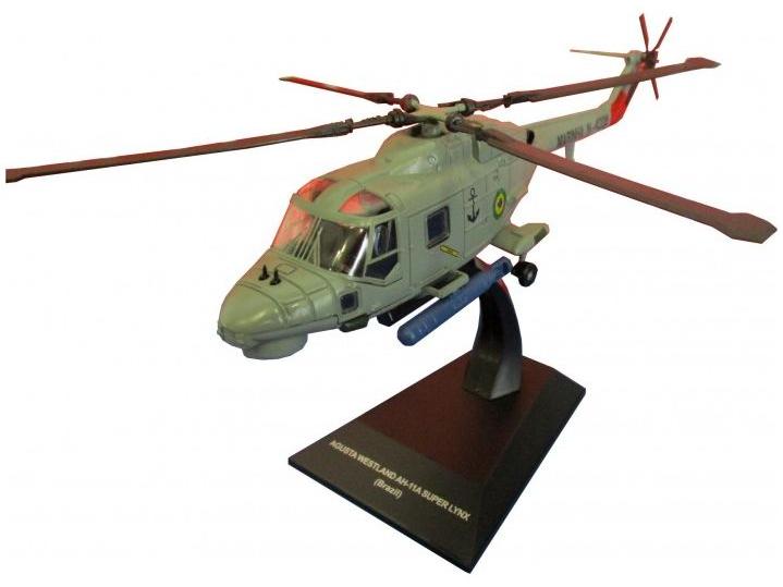 Agusta Westland AH-11A Super Lynx Brazil 1:72 Scale Unbranded Diecast Model-Unbranded-Diecast Model Centre
