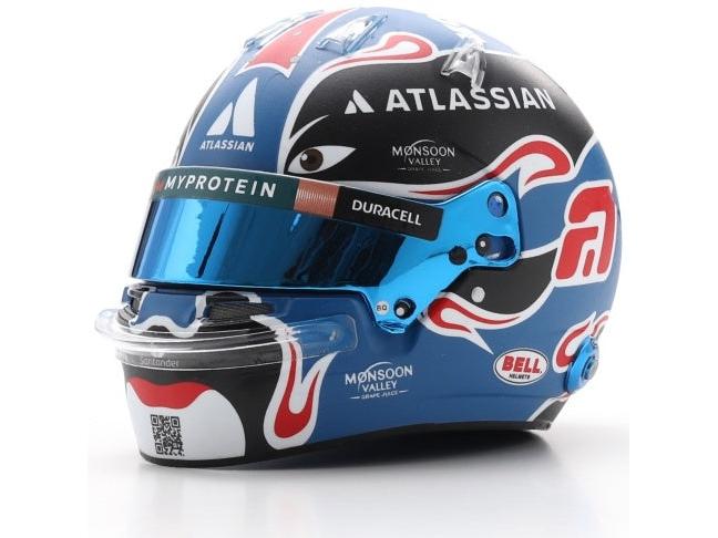 Alex Albon F1 Chinese GP 2025 Helmet 1:5 Scale Resin Replica – Spark-Spark-Diecast Model Centre