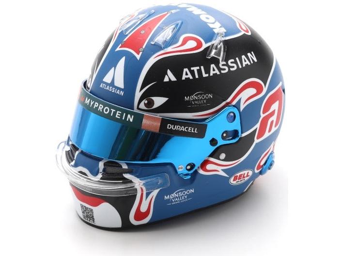 Alex Albon F1 Chinese GP 2025 Helmet 1:5 Scale Resin Replica – Spark-Spark-Diecast Model Centre