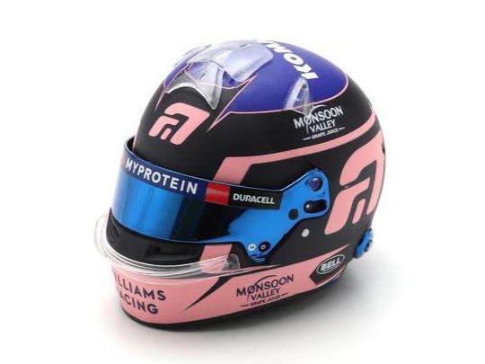 Alexander Albon F1 2024 Helmet 1:5 Scale Spark Resin Replica-Spark-Diecast Model Centre