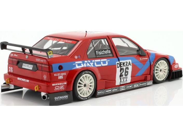Alfa Romeo 155 V6 G. Fisichella TI #26 DTM / ITC 1995 Team Alfa Corse 2 1:18 Scale Werk83 Diecast Model Car-Werk83-Diecast Model Centre