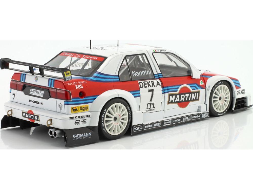 Alfa Romeo 155 V6 TI #7 DTM / ITC 1995 A. Nannini Alfa Corse Martini Racing 1:18 Scale Werk83 Diecast Model Car-Werk83-Diecast Model Centre