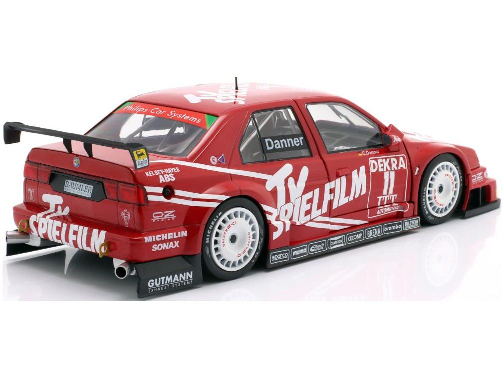 Alfa Romeo 155 V6 Ti Schubel TV Spielfilm DTM/ITC 1995 #11 Christian Danner 1:18 Scale Diecast Model Car – Werk83-Werk83-Diecast Model Centre