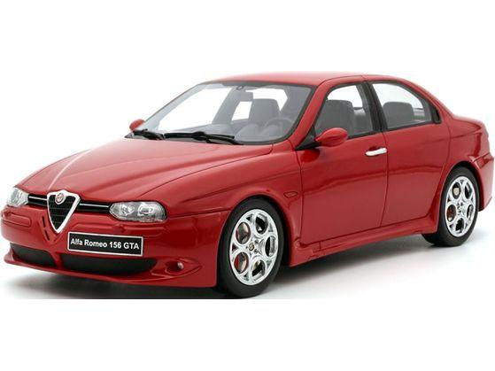 Alfa Romeo 156 GTA Red 2002 1:18 Scale OttOmobile Resin Model-OttOmobile-Diecast Model Centre