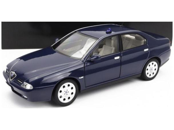 Alfa Romeo 166 2.5 V6 Police 1998 w/Carabinieri Decals + Light 1:18 Scale Diecast Model Car – Mitica-Mitica-Diecast Model Centre
