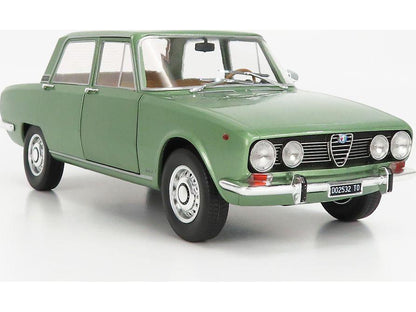 Alfa Romeo 1750 Berlina Series 2 1969 Olive Green 1:18 Scale Diecast Model Car – Mitica-Mitica-Diecast Model Centre
