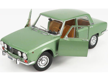 Alfa Romeo 1750 Berlina Series 2 1969 Olive Green 1:18 Scale Diecast Model Car – Mitica-Mitica-Diecast Model Centre