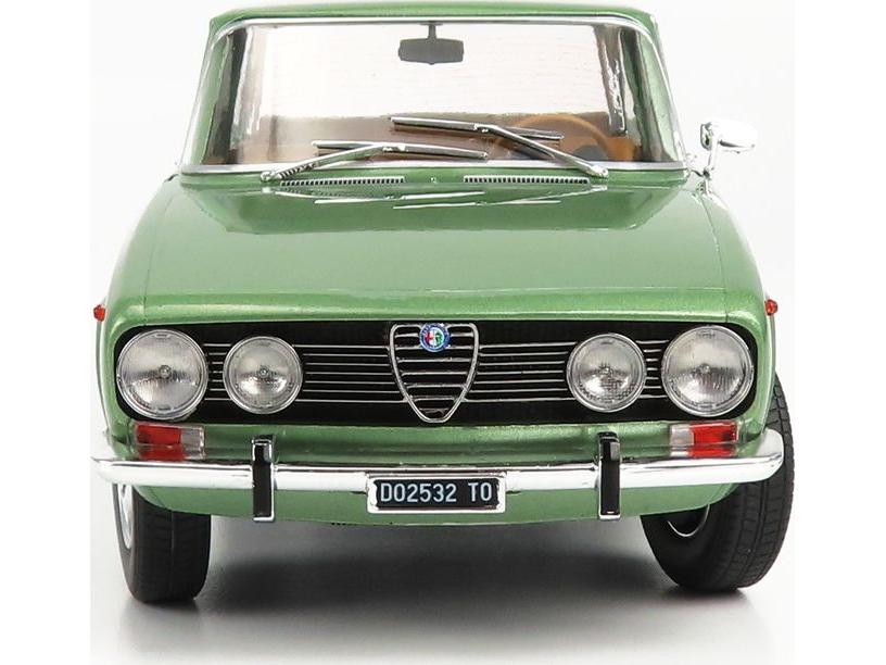 Alfa Romeo 1750 Berlina Series 2 1969 Olive Green 1:18 Scale Diecast Model Car – Mitica-Mitica-Diecast Model Centre