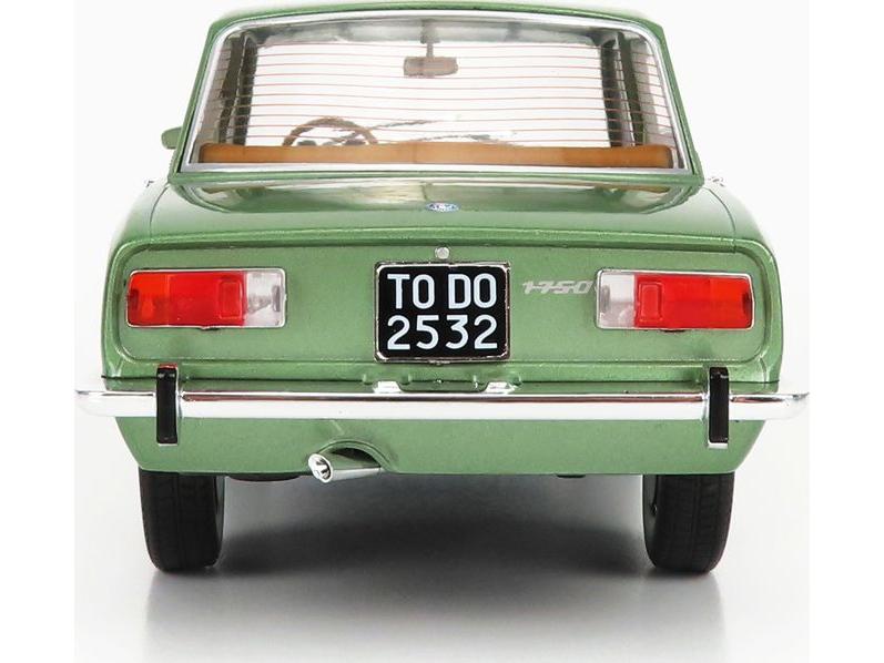 Alfa Romeo 1750 Berlina Series 2 1969 Olive Green 1:18 Scale Diecast Model Car – Mitica-Mitica-Diecast Model Centre