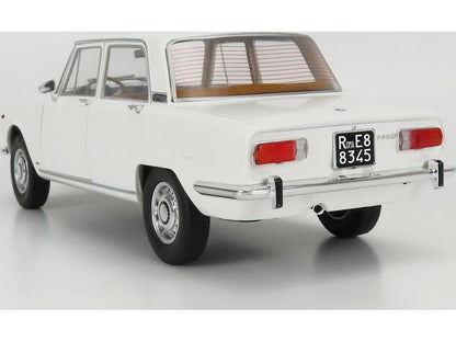 Alfa Romeo 1750 Berlina Series 2 1969 White 1:18 Scale Diecast Model Car – Mitica-Mitica-Diecast Model Centre