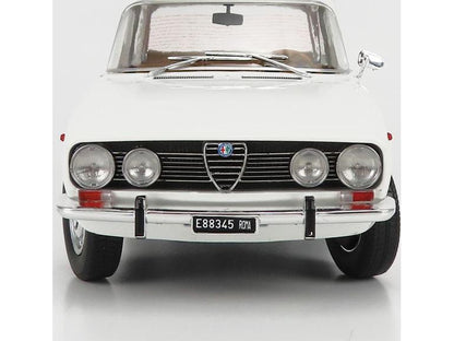 Alfa Romeo 1750 Berlina Series 2 1969 White 1:18 Scale Diecast Model Car – Mitica-Mitica-Diecast Model Centre