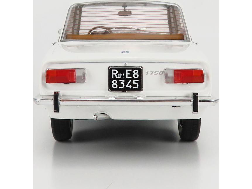 Alfa Romeo 1750 Berlina Series 2 1969 White 1:18 Scale Diecast Model Car – Mitica-Mitica-Diecast Model Centre